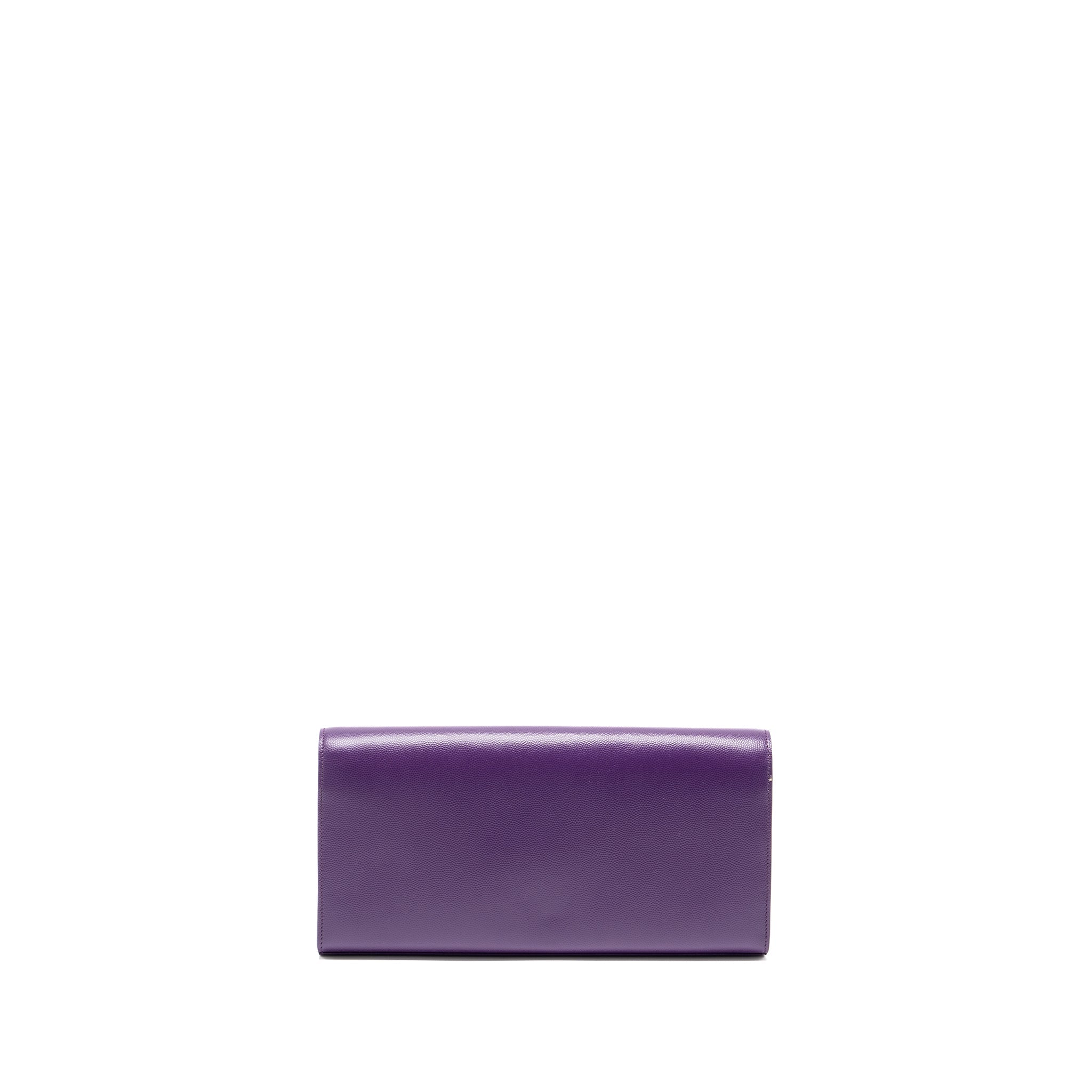 saint-laurent-kate-clutch-calfskin-purple-ghw