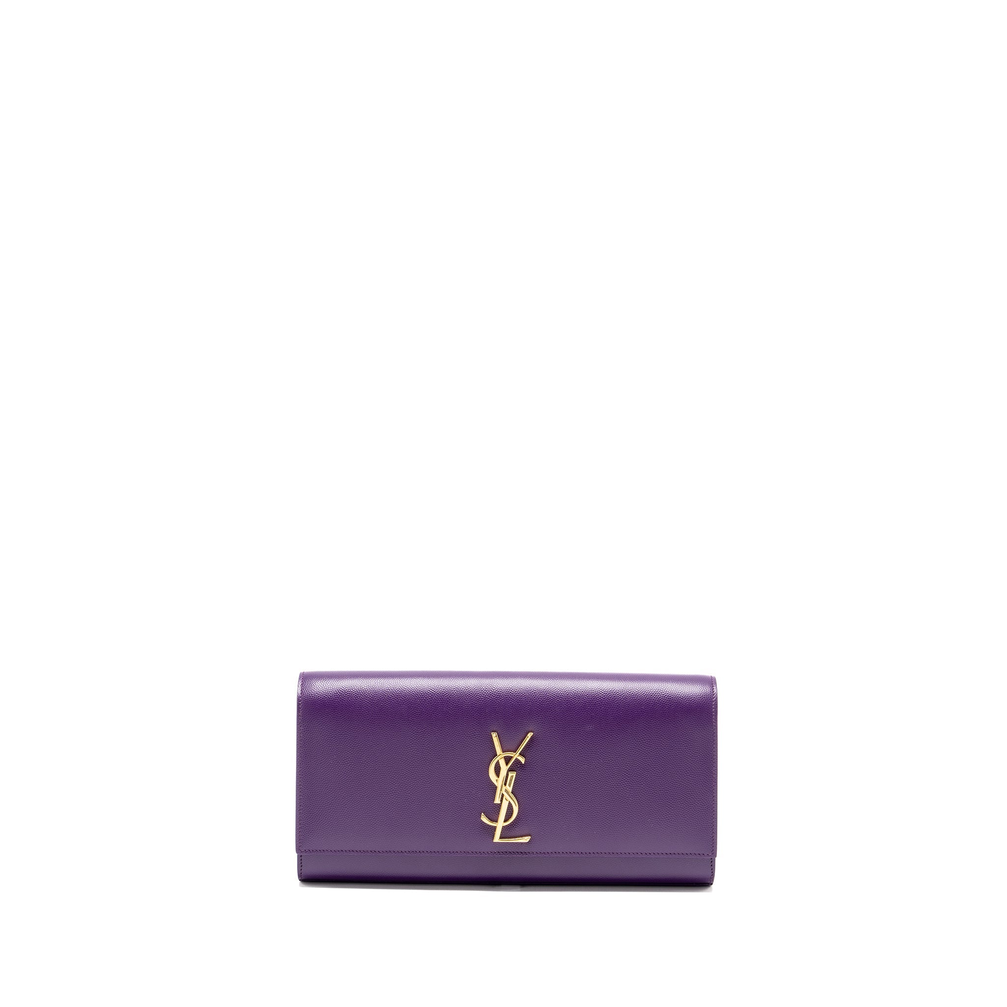 saint-laurent-kate-clutch-calfskin-purple-ghw