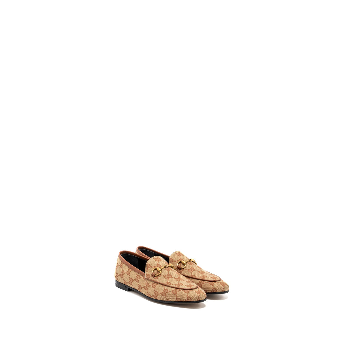 gucci-size-35-5-jordan-loafers-canvas-dark-pink