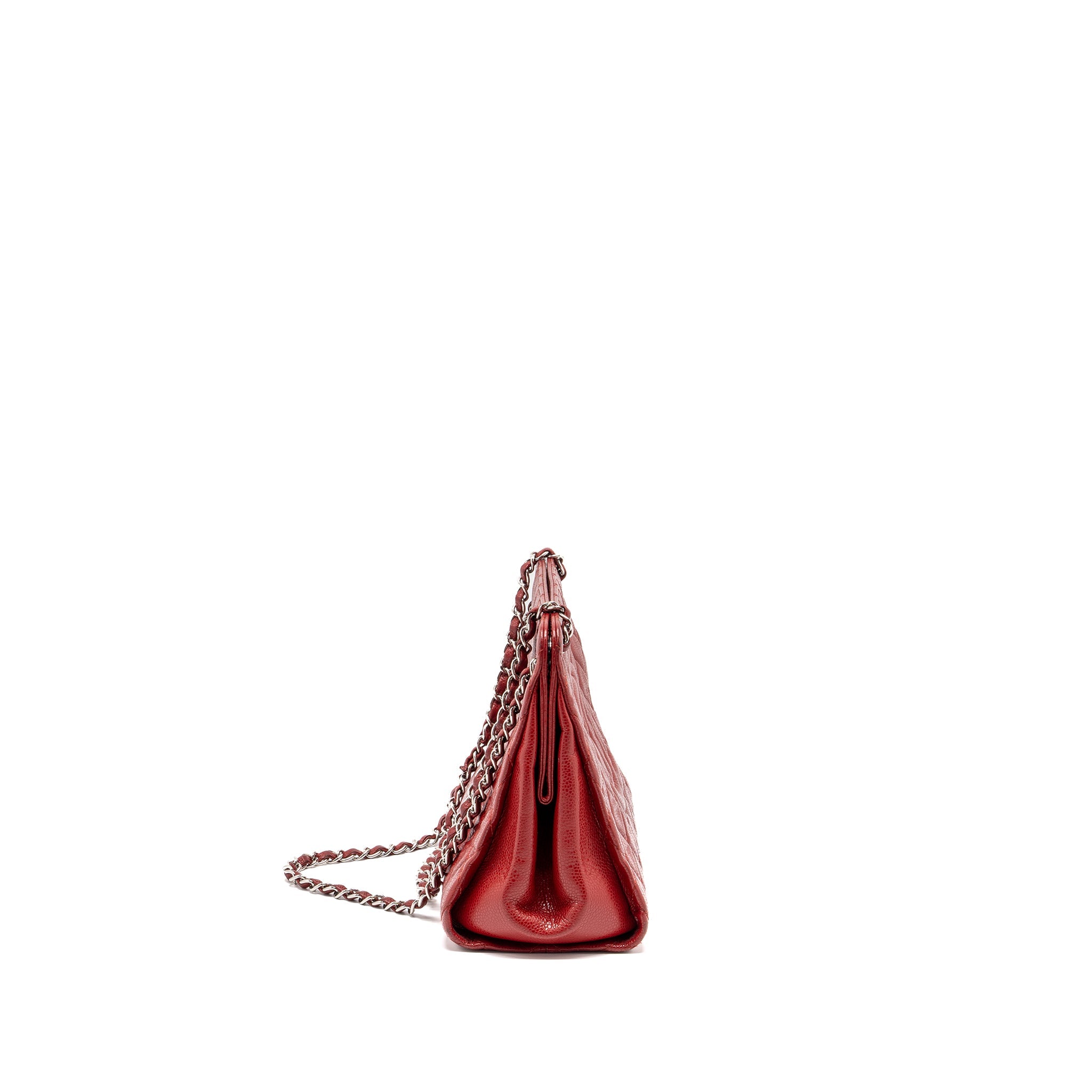 chanel-chain-shopping-tote-bag-caviar-red-shw