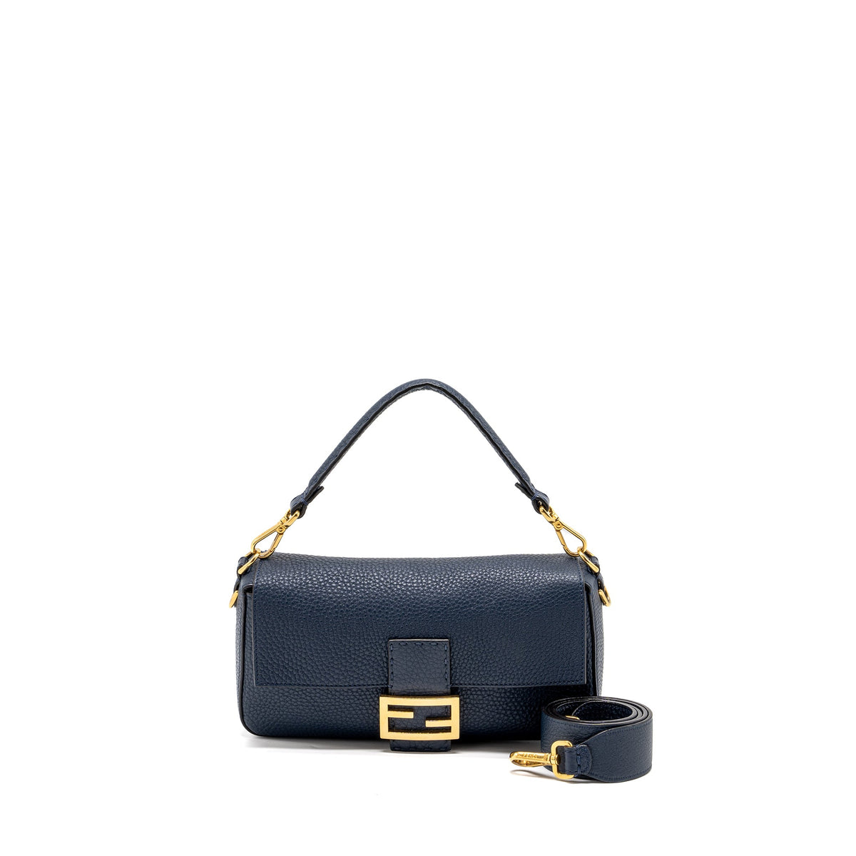 fendi-baguette-bag-grained-calfskin-dar-blue-ghw
