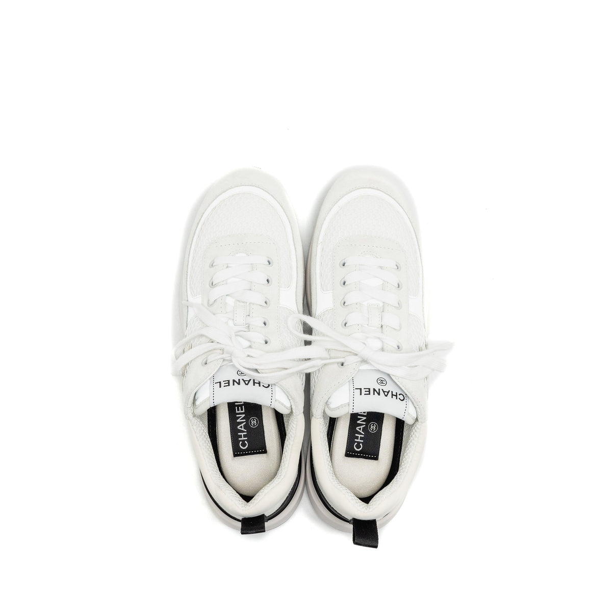chanel-size-39-cc-logo-sneaker-mesh-suede-black-white