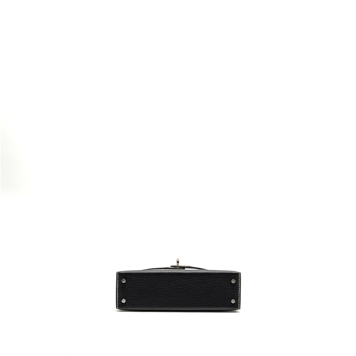 hermes-mini-kelly-ii-special-order-chevre-mysore-black-gris-perle-shw-stamp-w