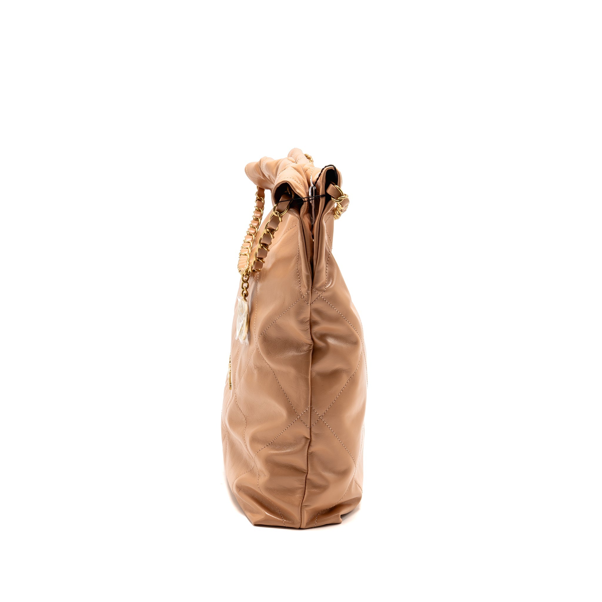 chanel-medium-22-bag-shiny-calfskin-light-beige-ghw-microchip-copy