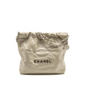 chanel-small-22-shiny-calfskin-light-grey-shw-microchip