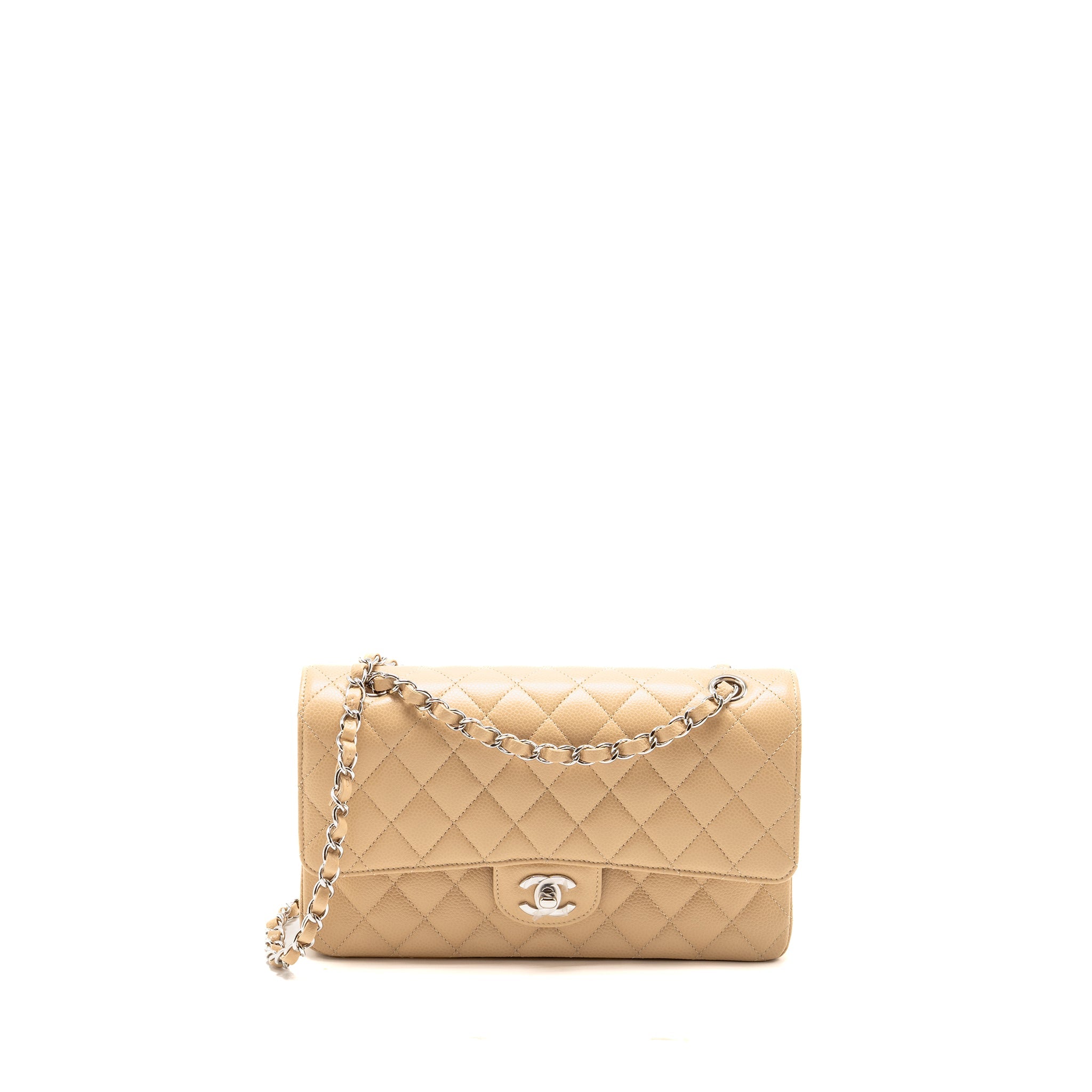 chanel-medium-classic-double-flap-bag-caviar-beige-shw-microchip-copy