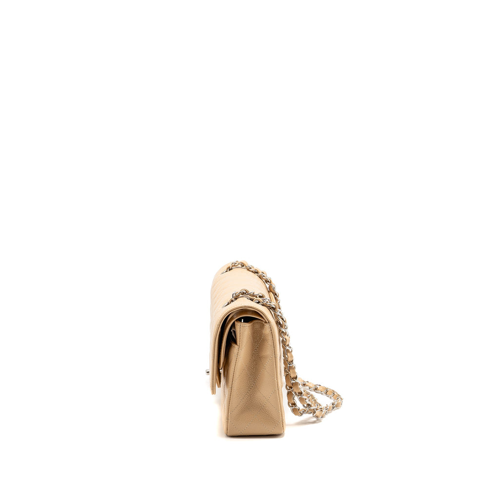 chanel-medium-classic-double-flap-bag-caviar-beige-shw-microchip-copy