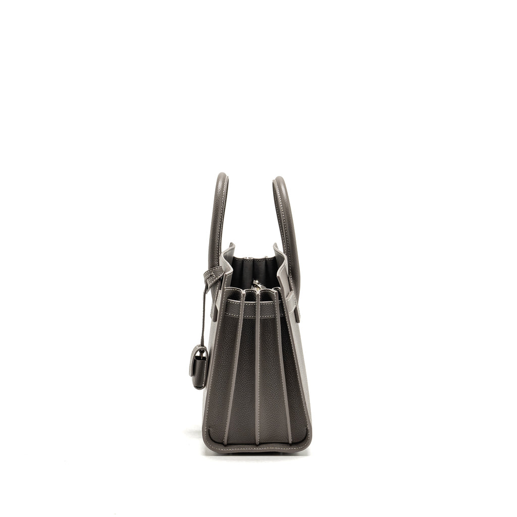 saint-laurent-ysl-baby-sac-de-jour-bag-grained-calfskin-grey-shw