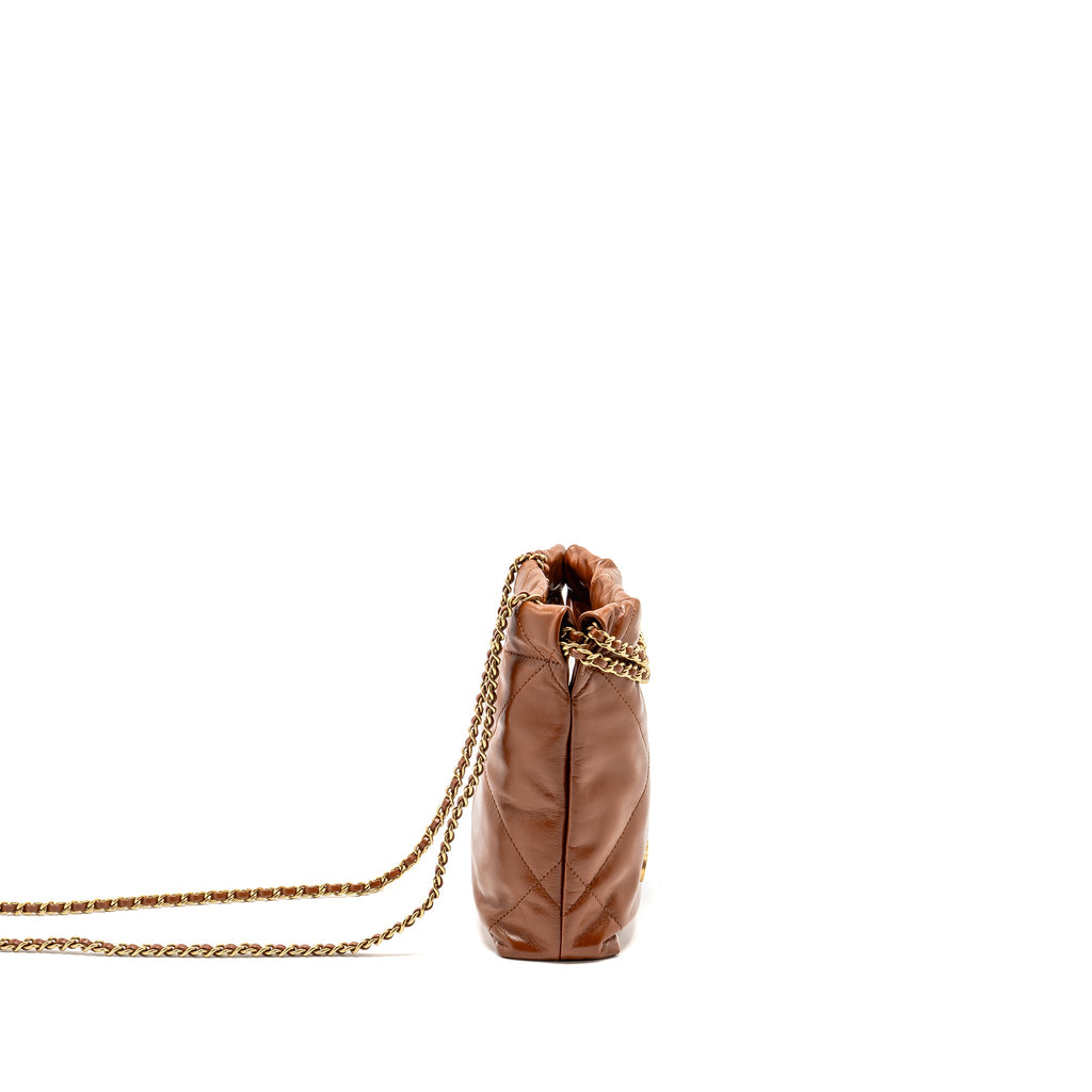 chanel-mini-22-bag-shiny-calfskin-caramel-ghw-microchip