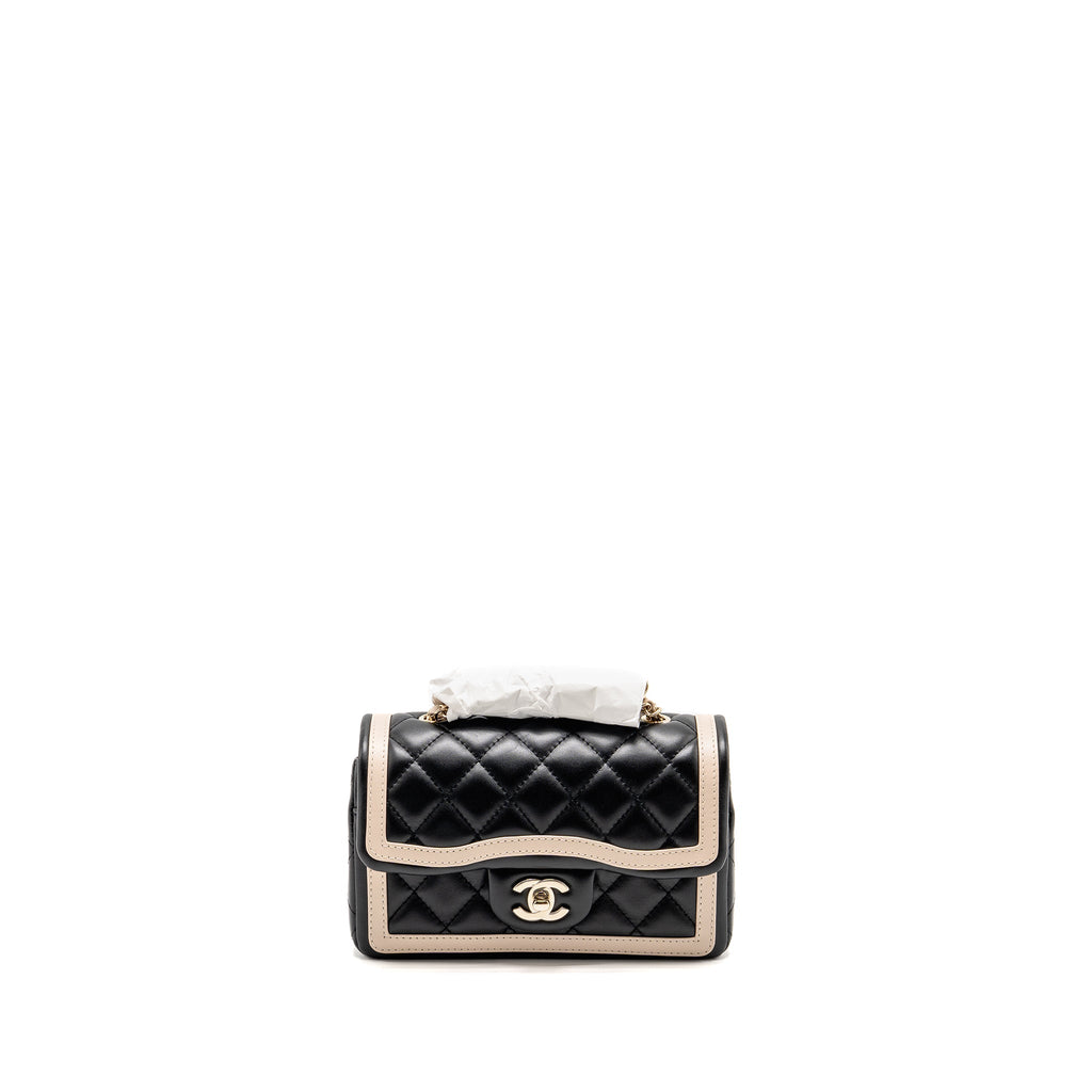 chanel-23b-quilted-mini-rectangular-flap-bag-lambskin-black-beige-lghw-microchip