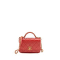 chanel-chain-top-handle-infinite-flap-bag-leather-red-ghw