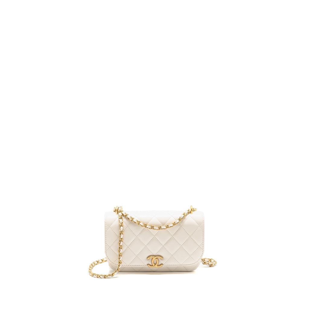 chanel-flap-phone-holder-with-chain-shiny-lambskin-white-ghw-microchip-copy-1