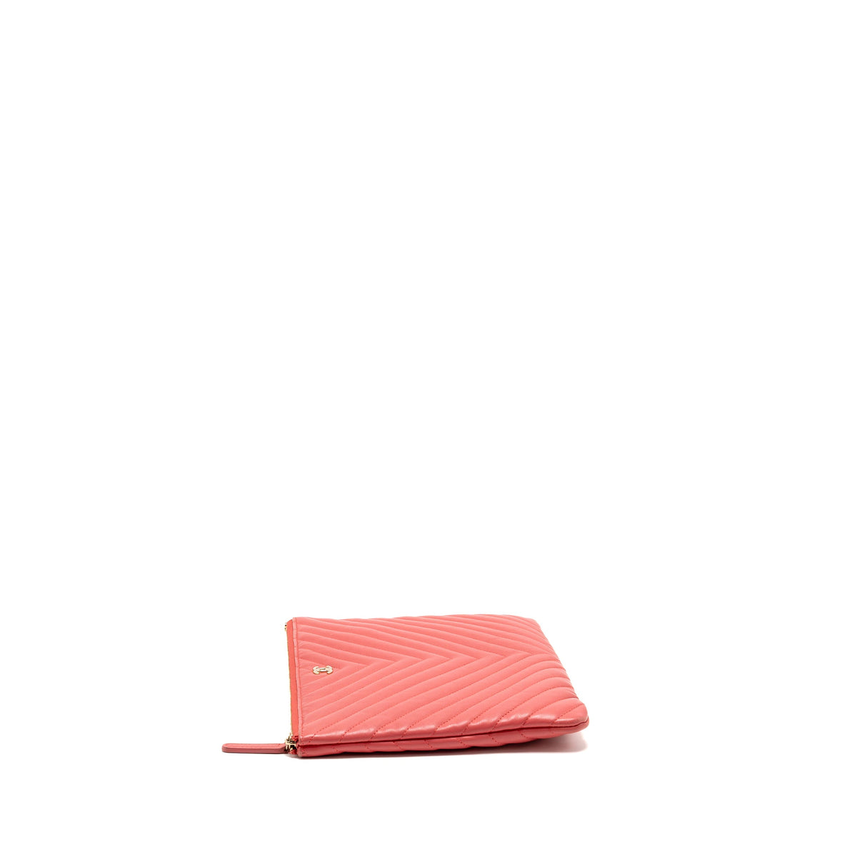 chanel-chevron-clutch-lambskin-pink-ghw
