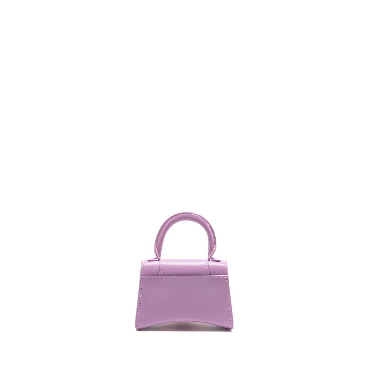balenciaga-mini-hourglass-bag-calfskin-light-purple-shw