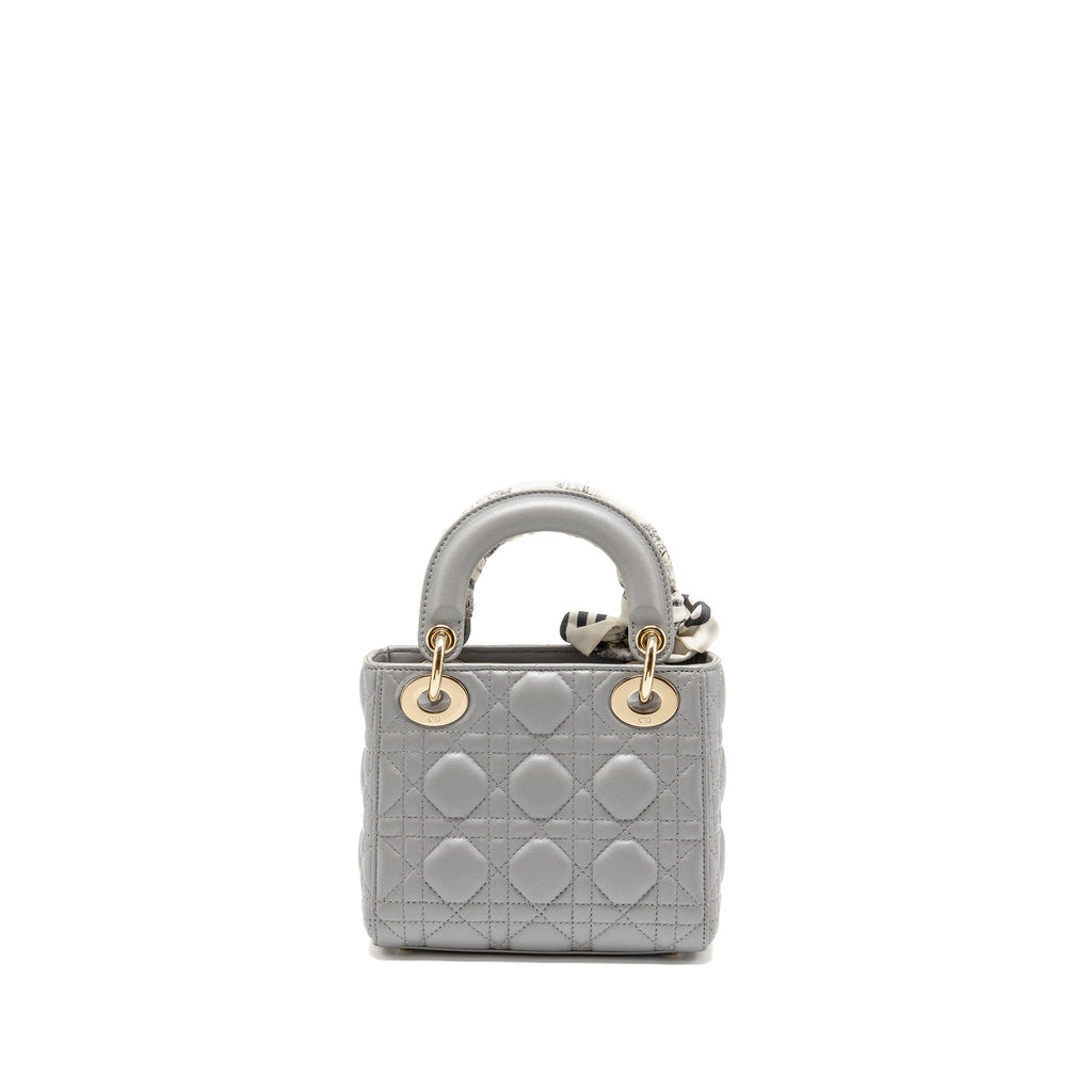 dior-mini-lady-dior-lambskin-iridescent-grey-lghw-copy