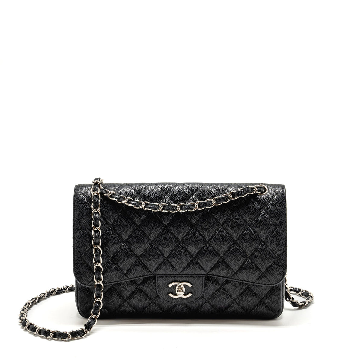 chanel-jumbo-classic-double-flap-bag-caviar-black-shw-7