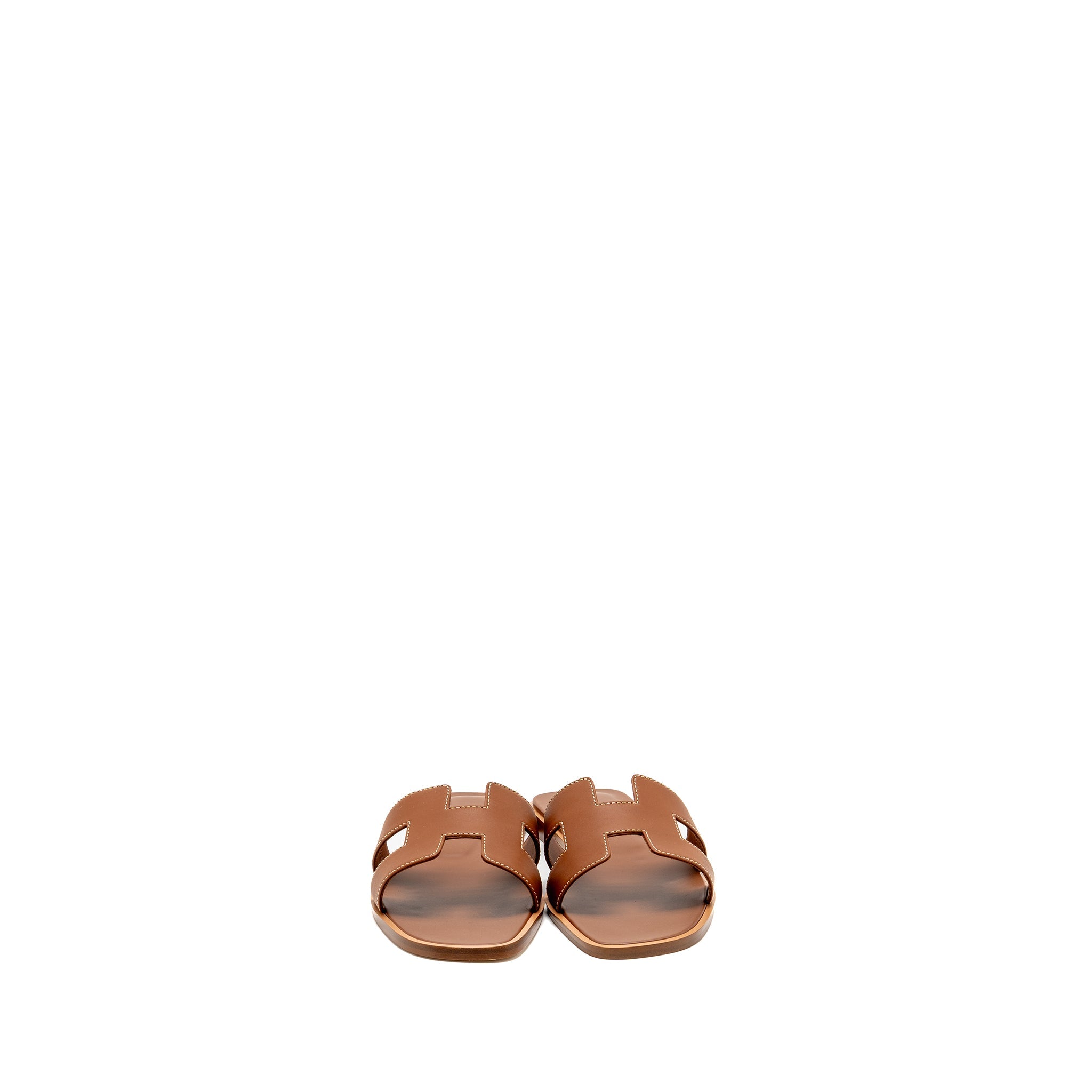 hermes-size-37-oran-sandals-calfskin-gold