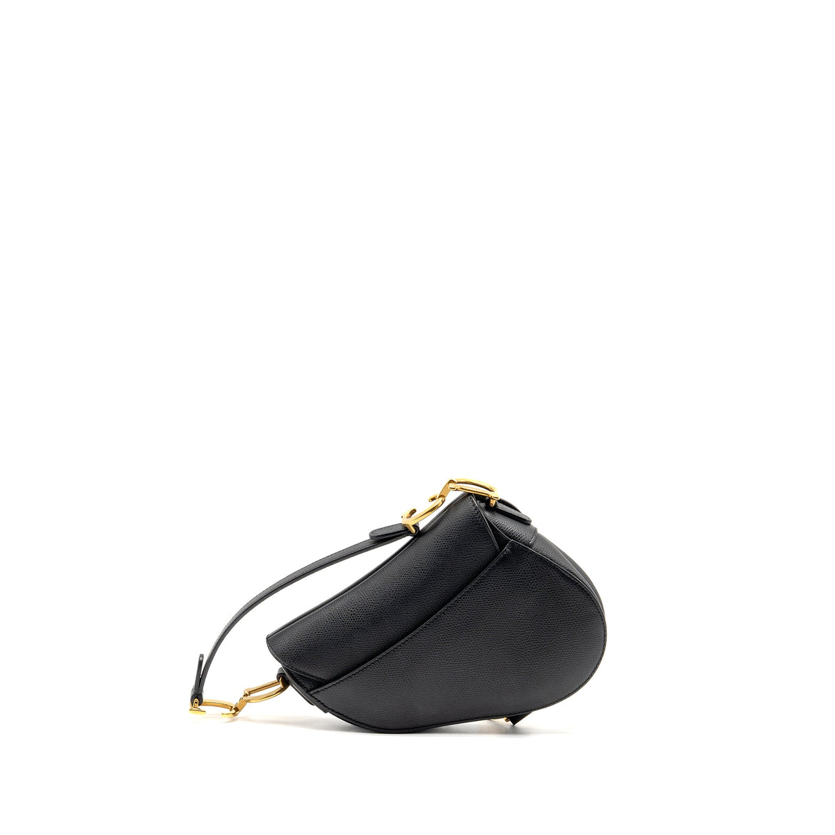 dior-mini-saddle-grained-calfskin-black-ghw