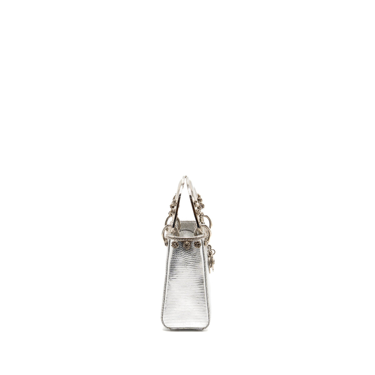 dior-mini-lady-dior-flower-studded-metal-handle-lizard-silver-shw