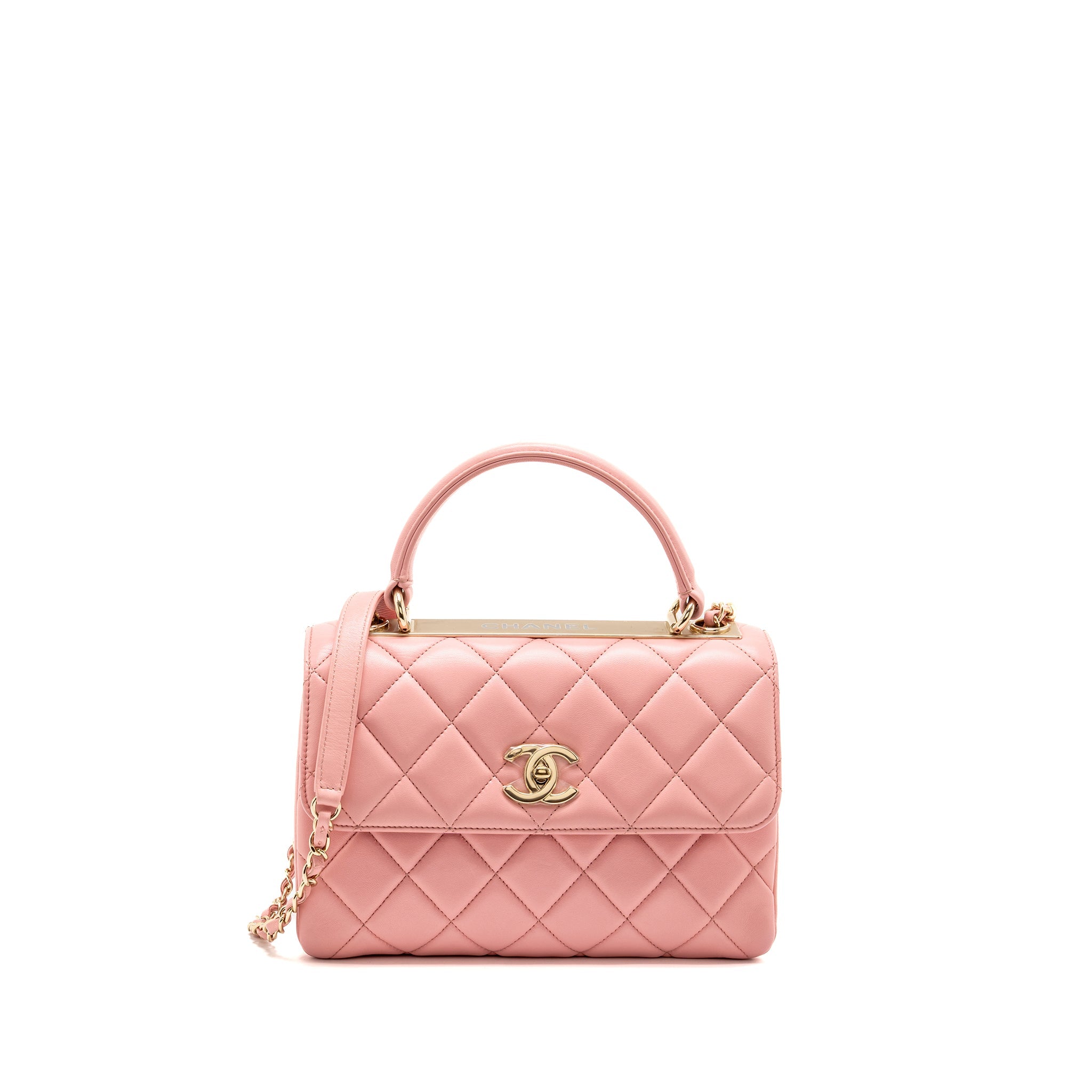 chanel-top-handle-trendy-cc-flap-bag-lambskin-pink-lghw-copy