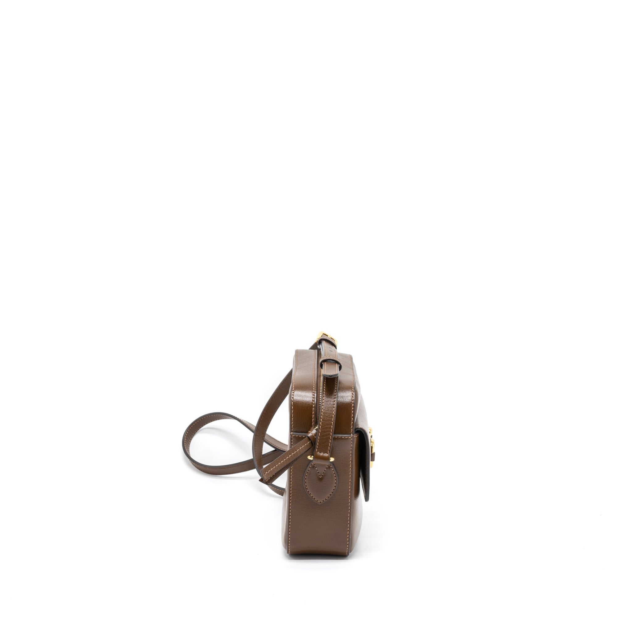 gucci-horsebit-shoulder-bag-calfskin-brown-ghw