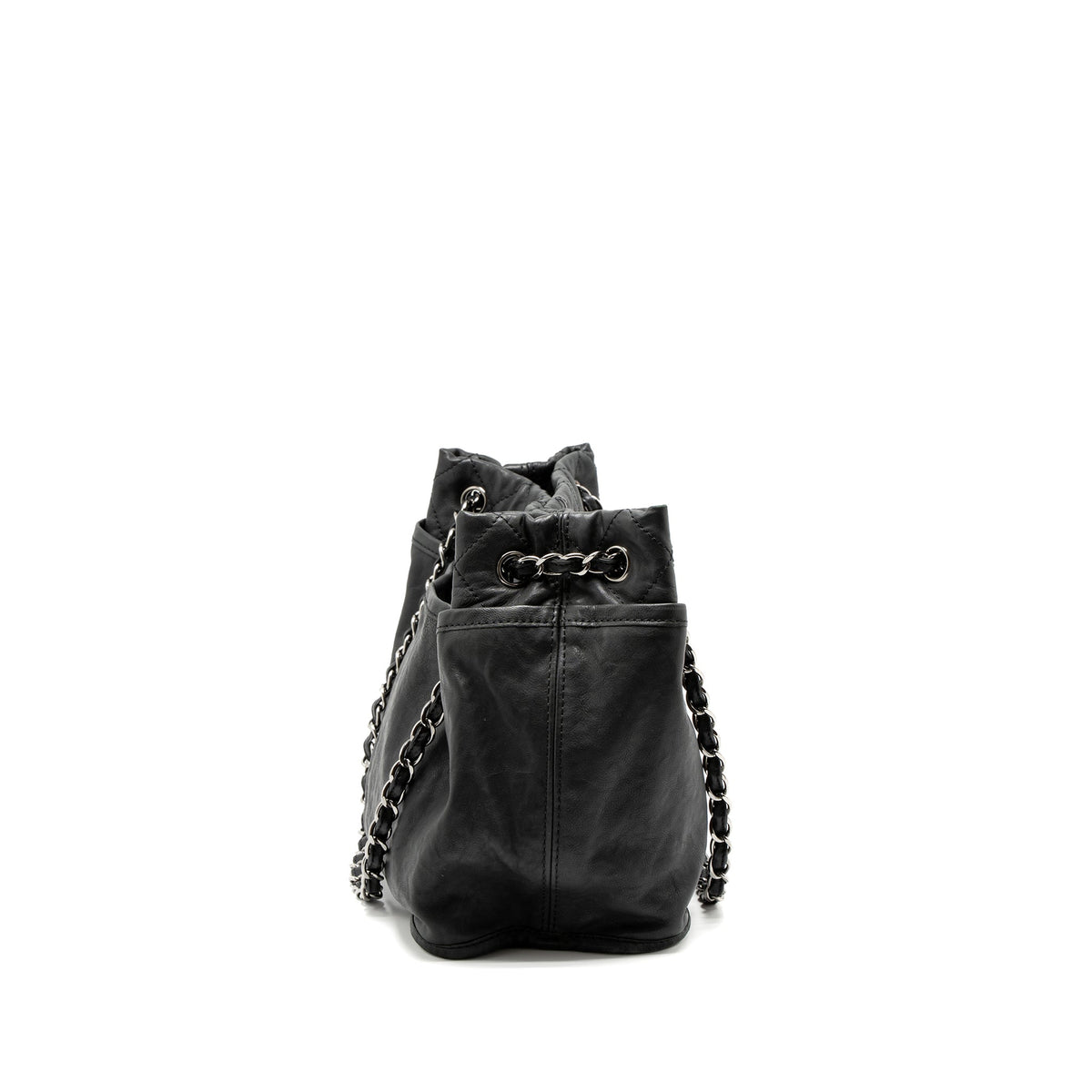 chanel-tote-bag-calfskin-black-shw