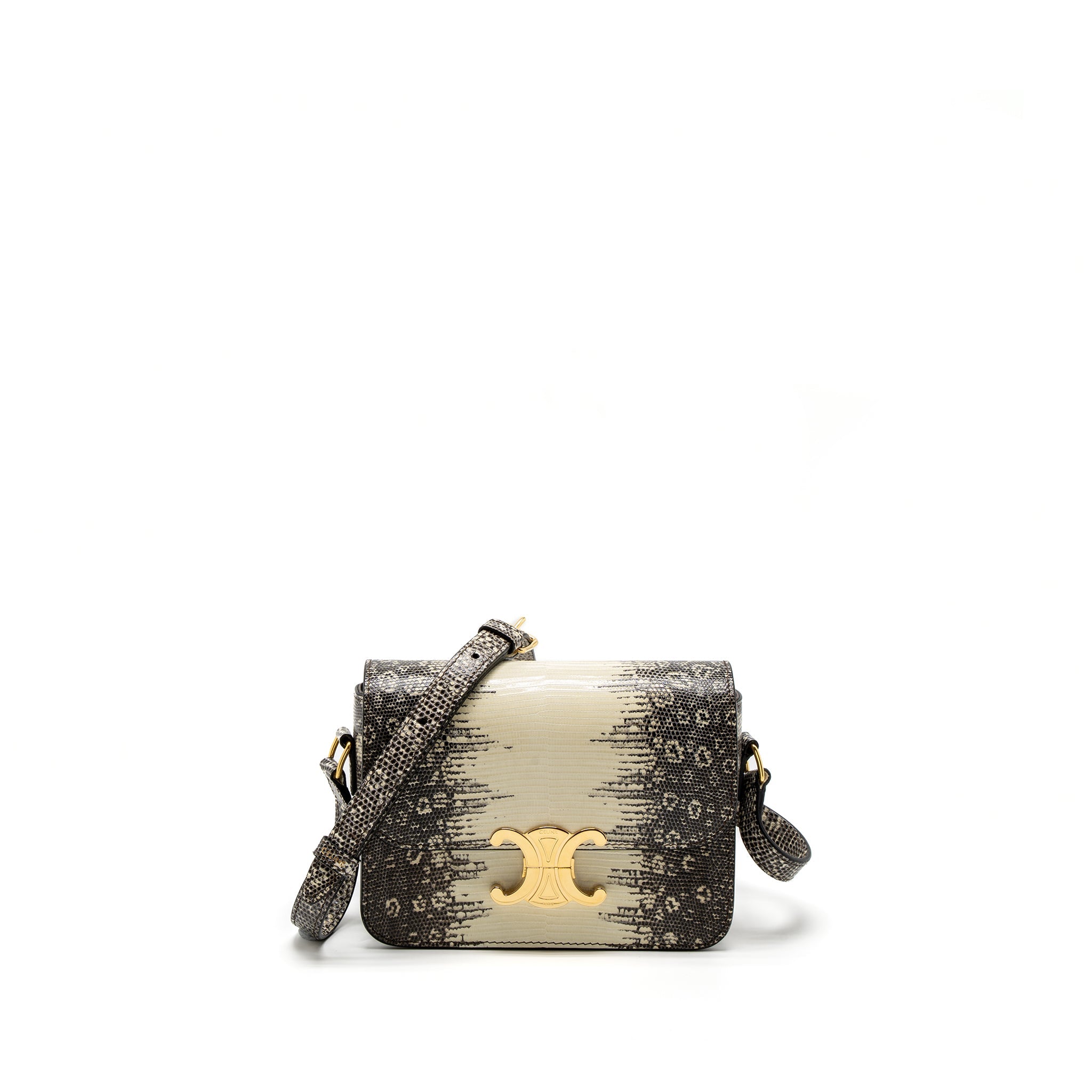 celine-teen-triomphe-bag-lizard-natural-colour-ghw