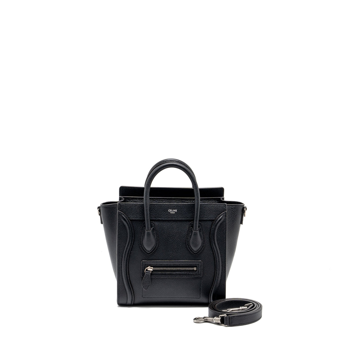 celine-nano-luggage-bag-calfskin-black-shw-3