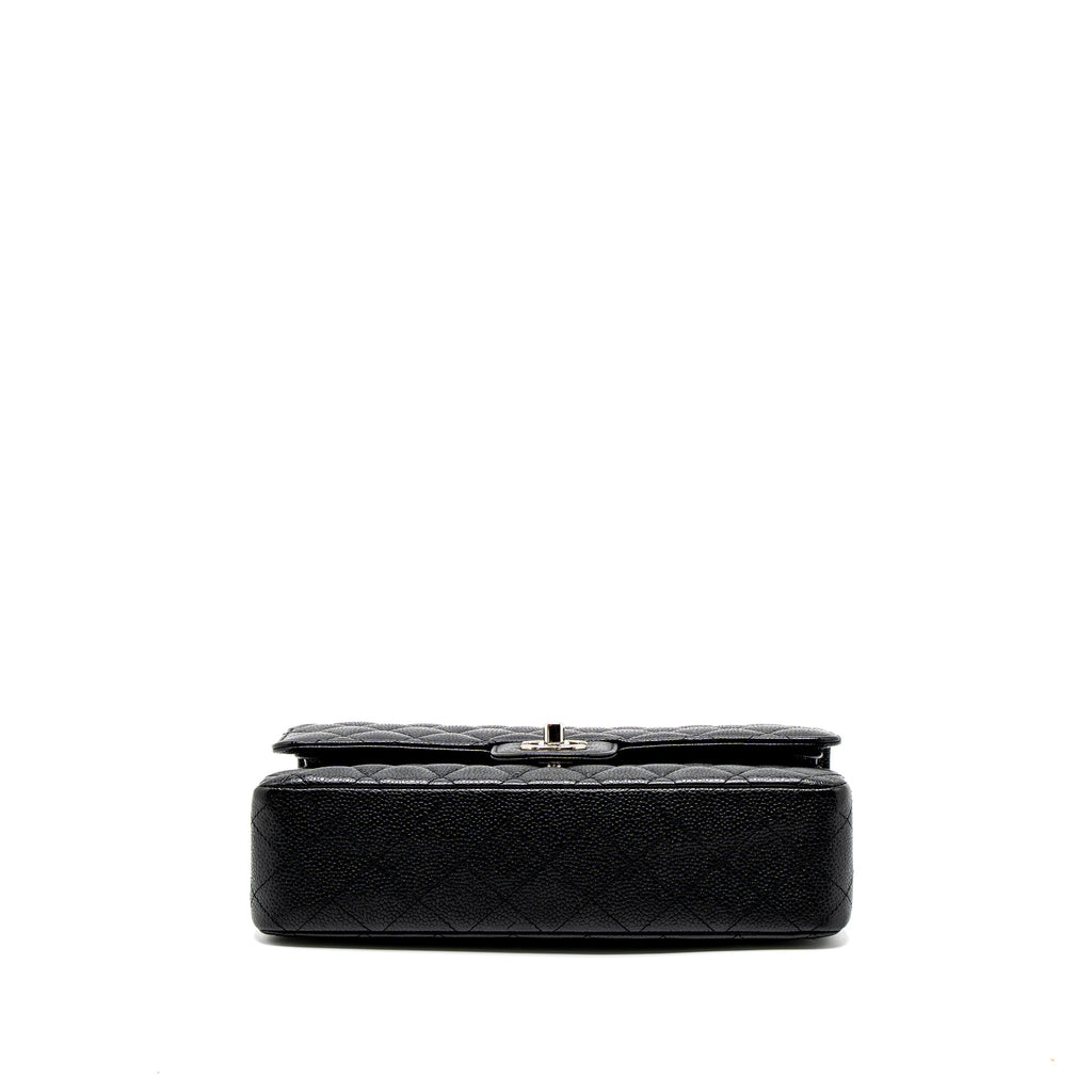 chanel-medium-classic-double-flap-bag-caviar-black-shw-2