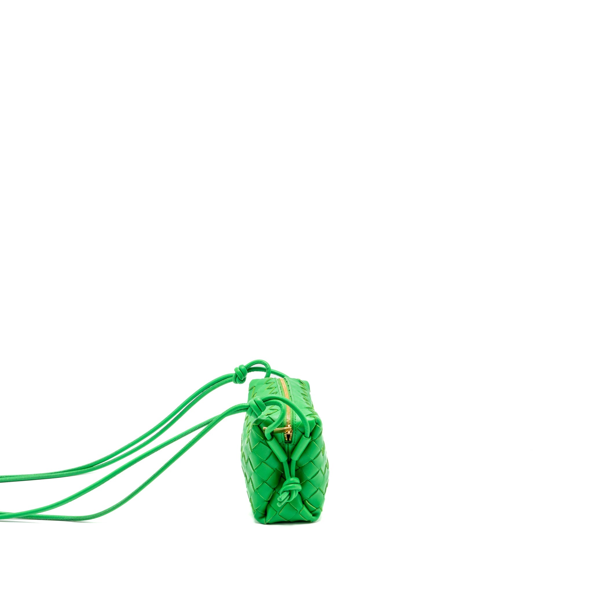 bottega-veneta-mini-loop-camera-bag-lambskin-green-ghw
