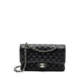 chanel-medium-classic-double-flap-bag-caviar-black-shw-2