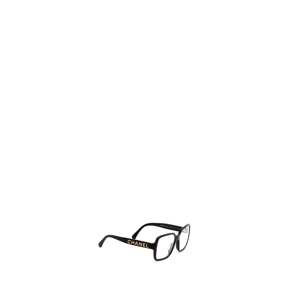 chanel-5408-a-square-glasses-frame-letter-black-ghw
