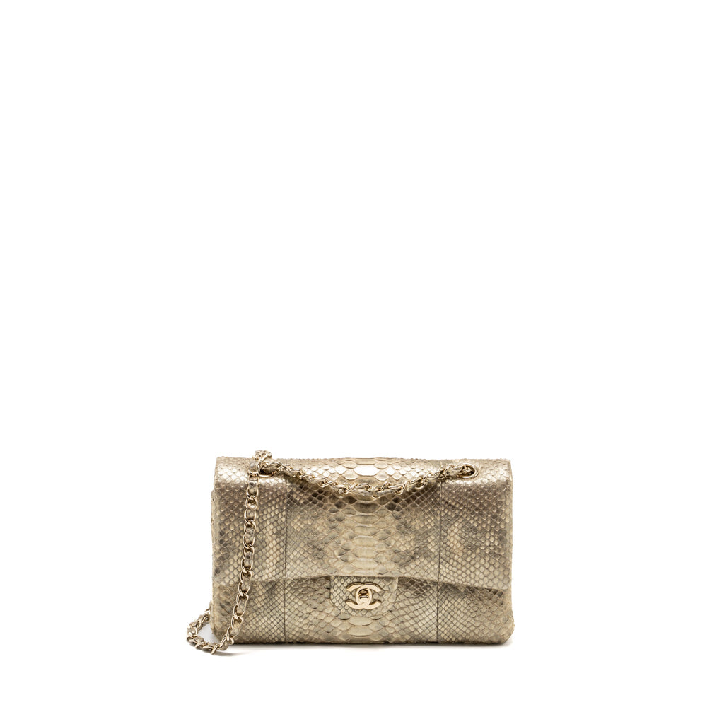 chanel-medium-classic-double-flap-bag-python-gold-ghw