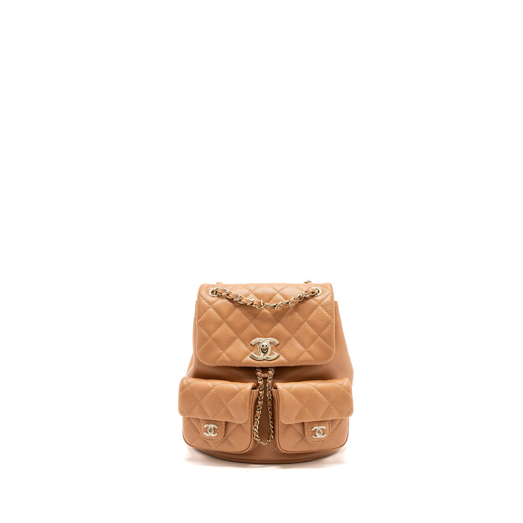 chanel-23p-triple-pack-backpack-caviar-caramel-lghwmicrochip