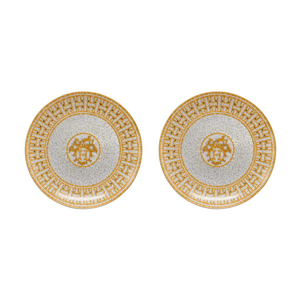 hermes-mosaique-au-24-gold-dessert-plate-2-in-a-set