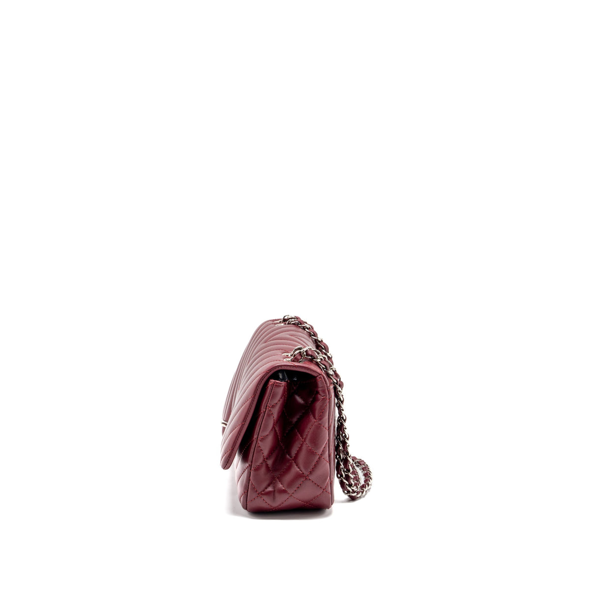 chanel-chevron-flap-bag-lambskin-burgundy-shw