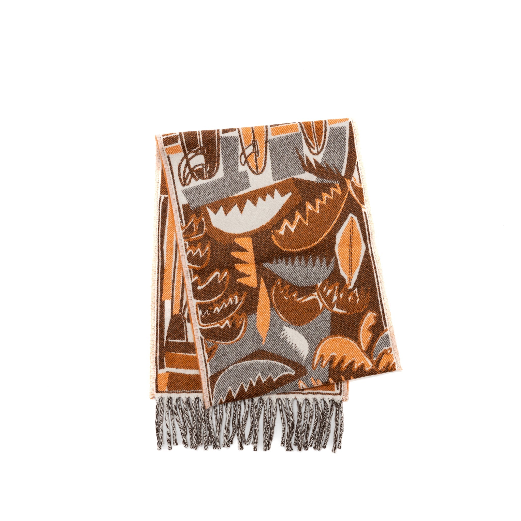 hermes-sea-surf-and-fun-muffler-cashmere-orange-brun-ivoire