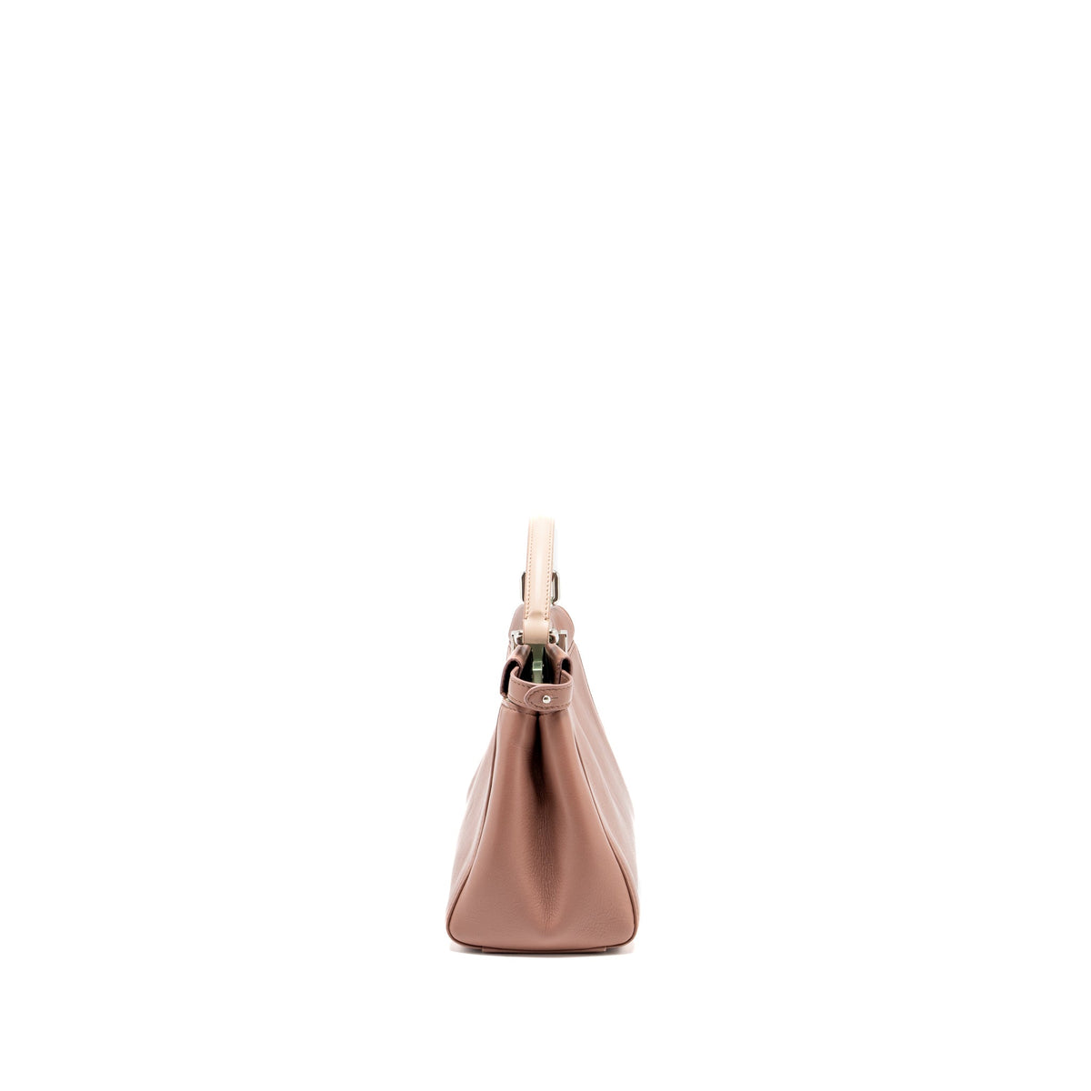 fendi-small-peekaboo-bag-lambskin-dark-pink-shw