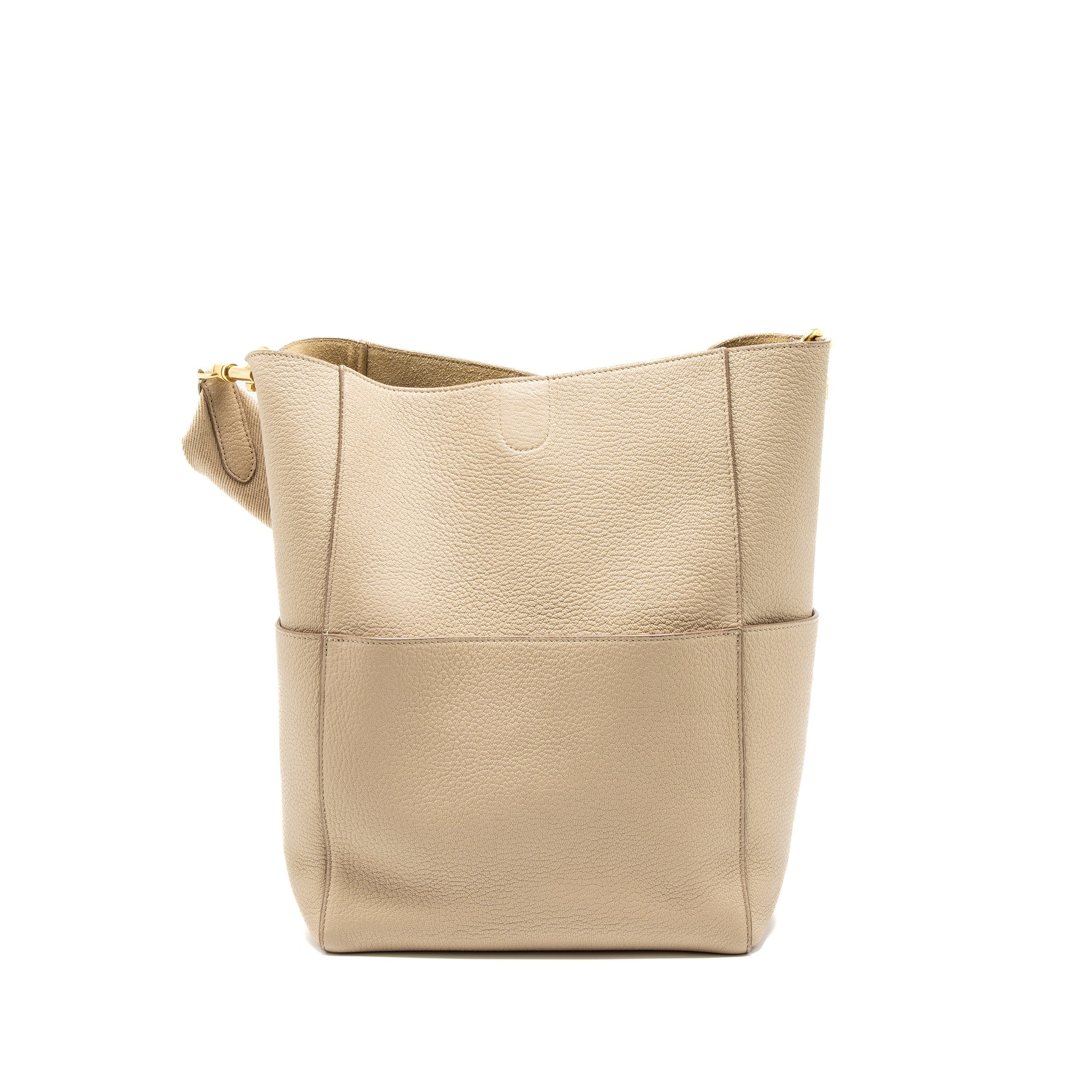 celine-sangle-bucket-bag-calfskin-beige-ghw
