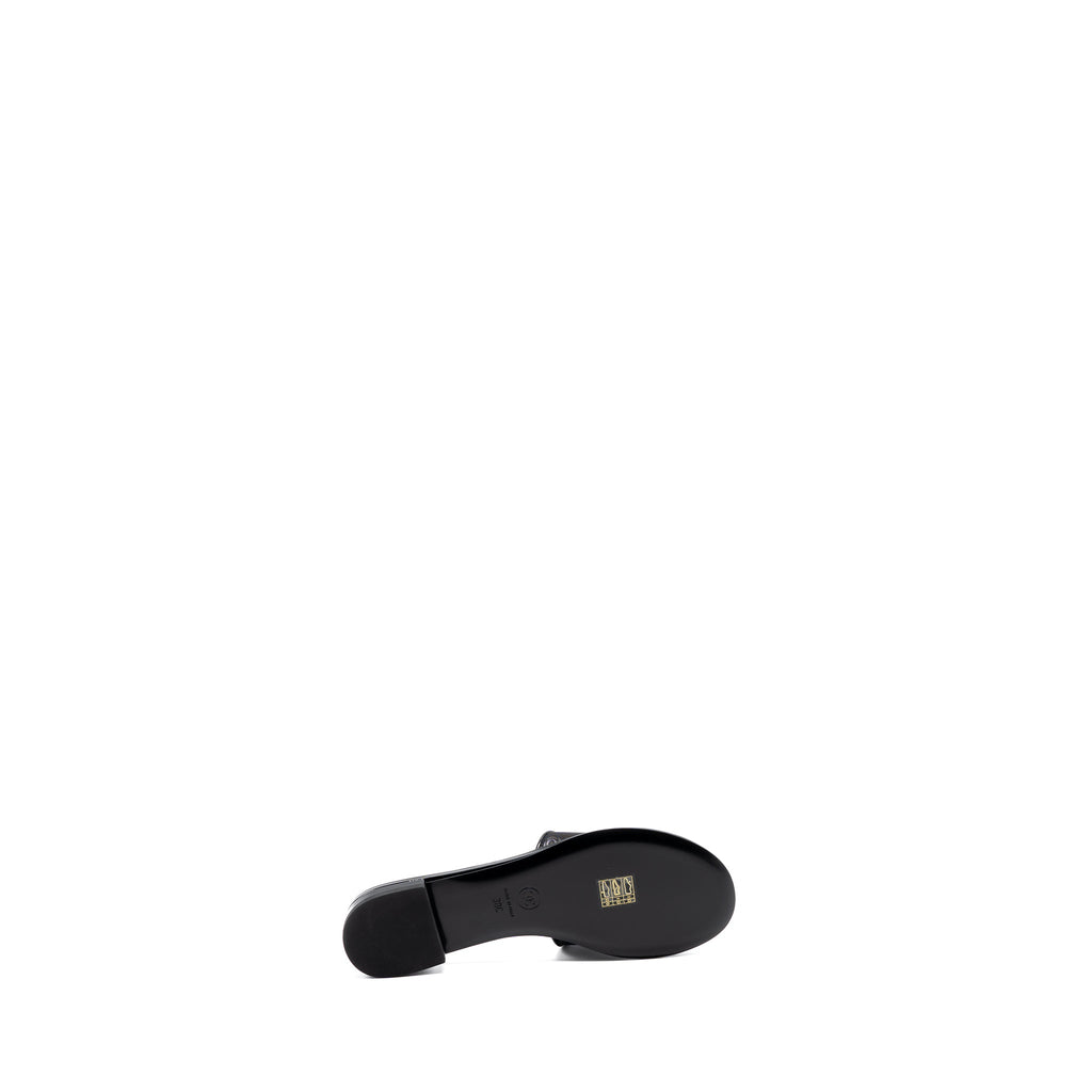 chanel-size-38-cc-logo-sandals-black