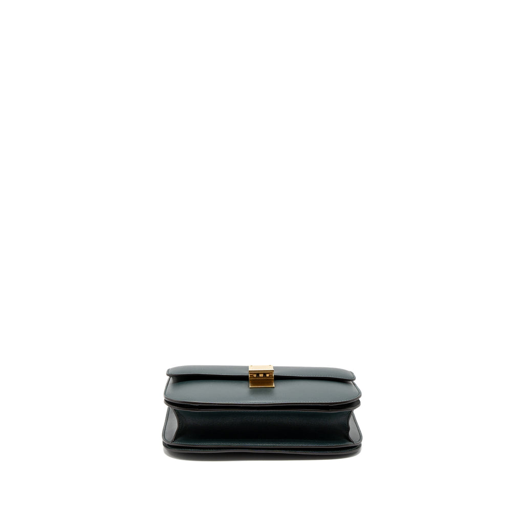 celine-medium-classic-box-bag-calfskin-green-brushed-ghw