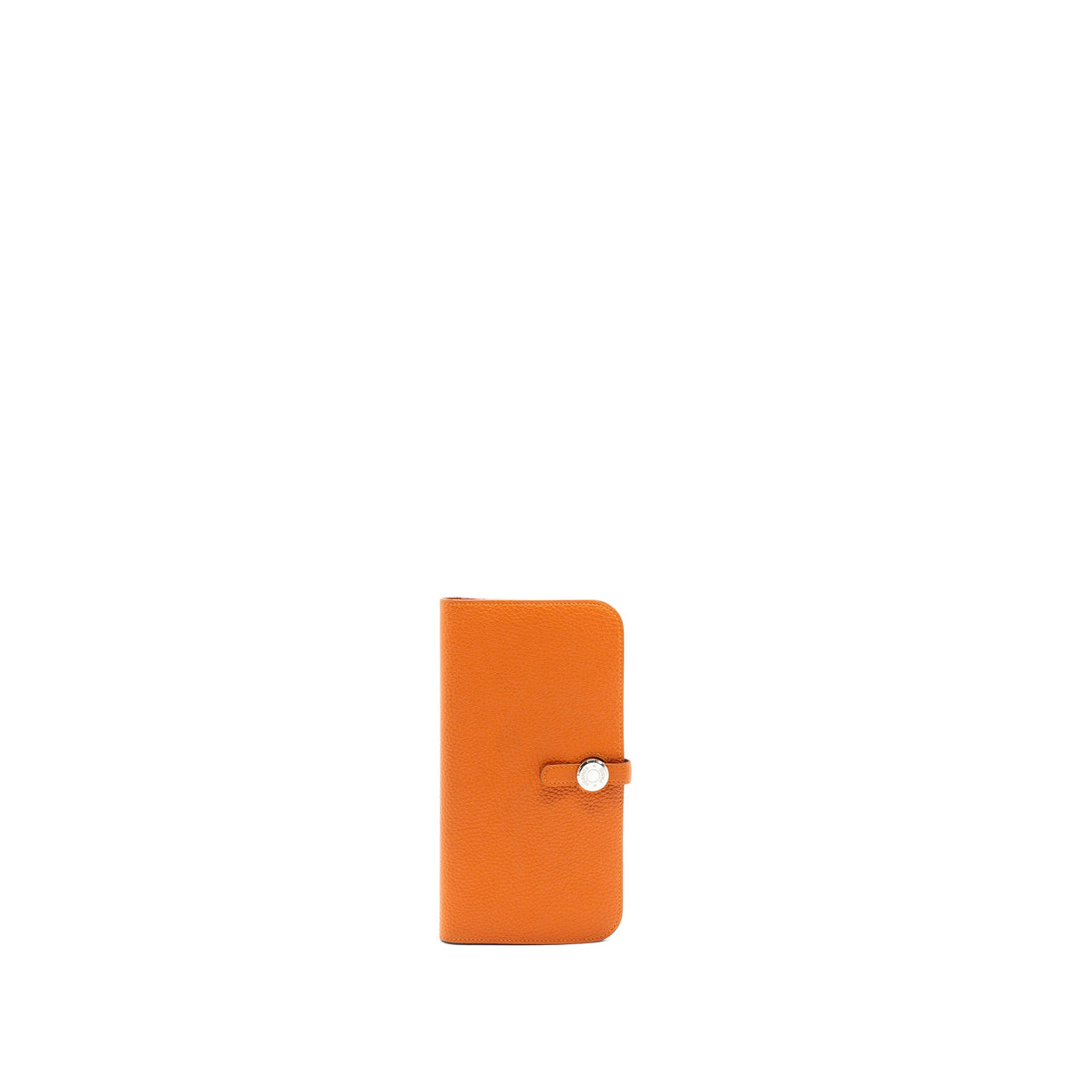 hermes-dogon-long-wallet-clemence-orange-shw-stamp-t
