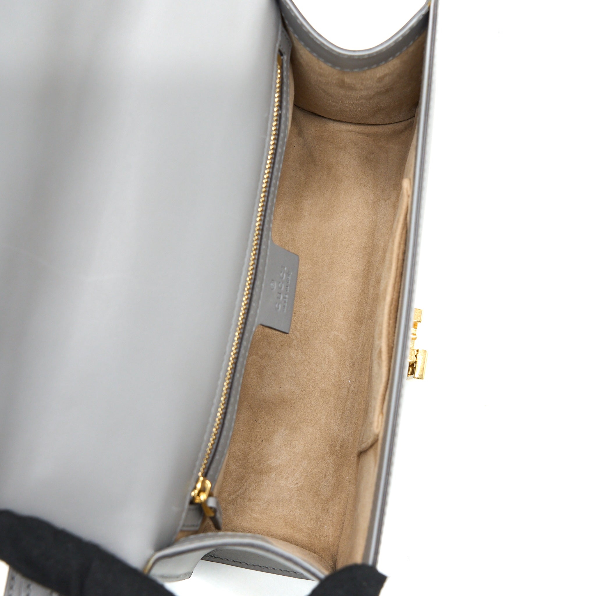 gucci-small-sylvie-shoulder-bag-calfskin-grey-ghw
