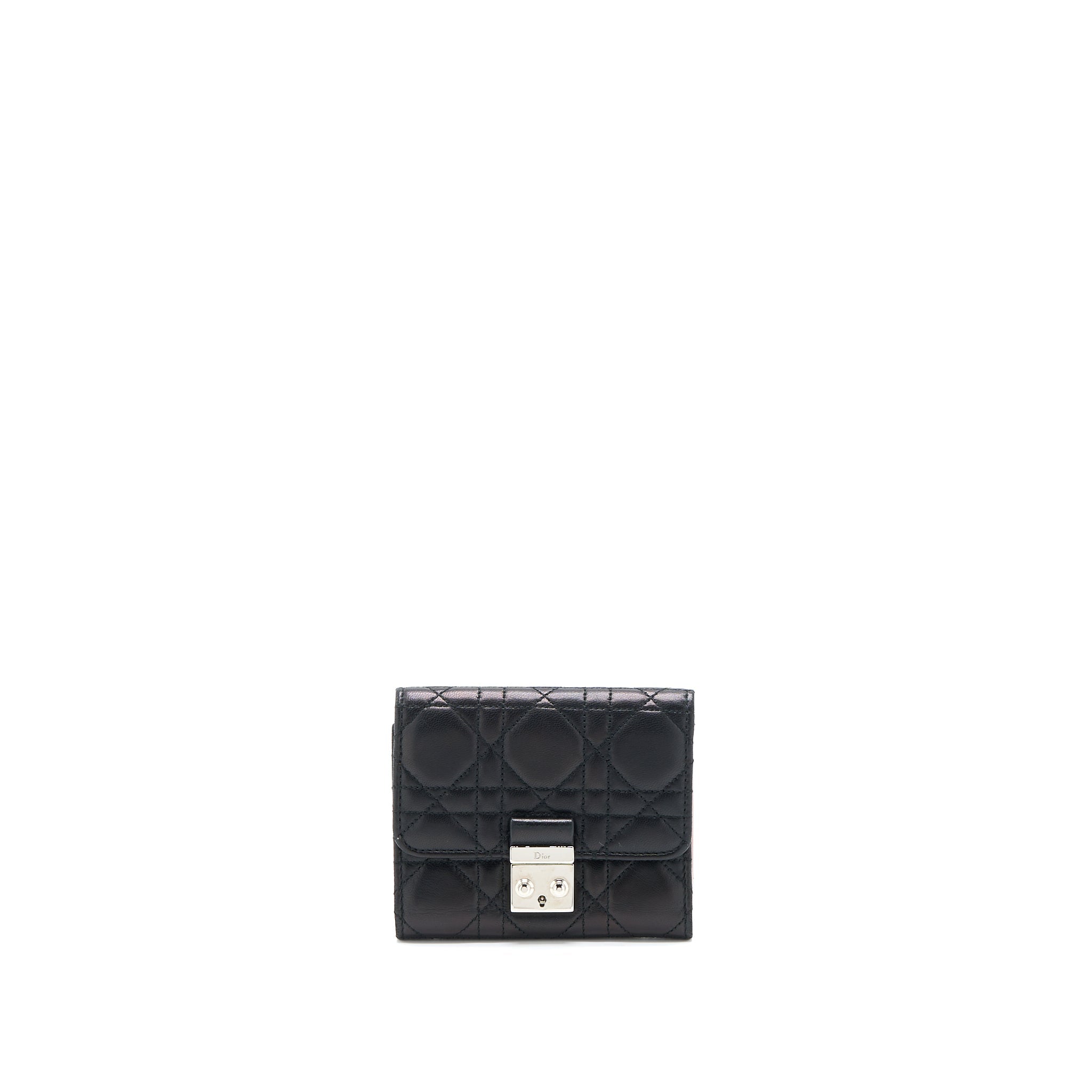 dior-compact-wallet-lambskin-black-pink-shw