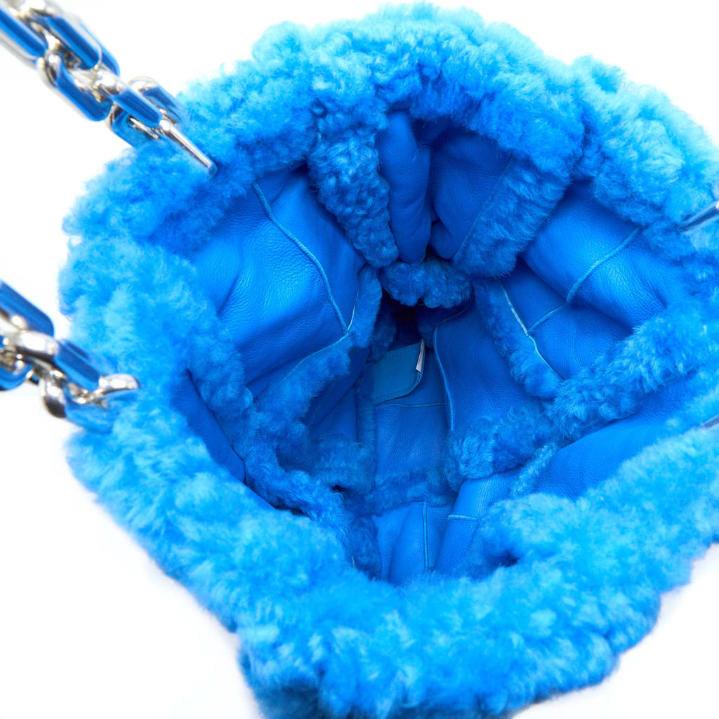 bottega-veneta-fur-bag-with-chain-lambskin-blue-shw