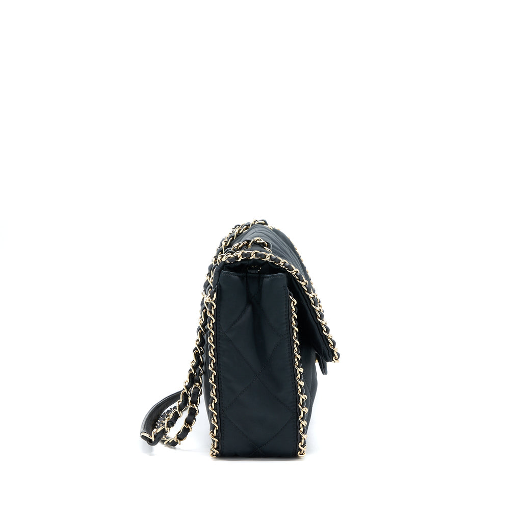 chanel-seasonal-flap-bag-fabric-black-ghw