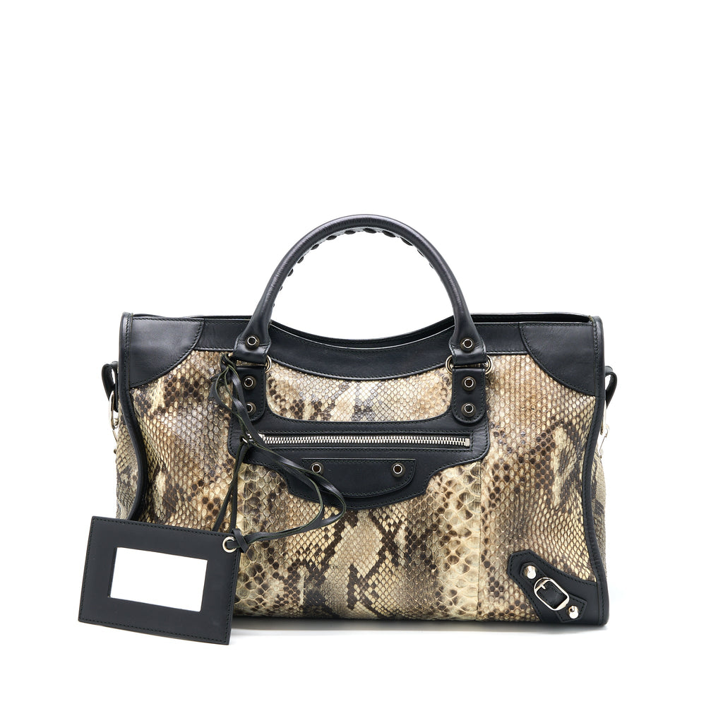 balenciaga-classic-city-python-leather-shw-copy