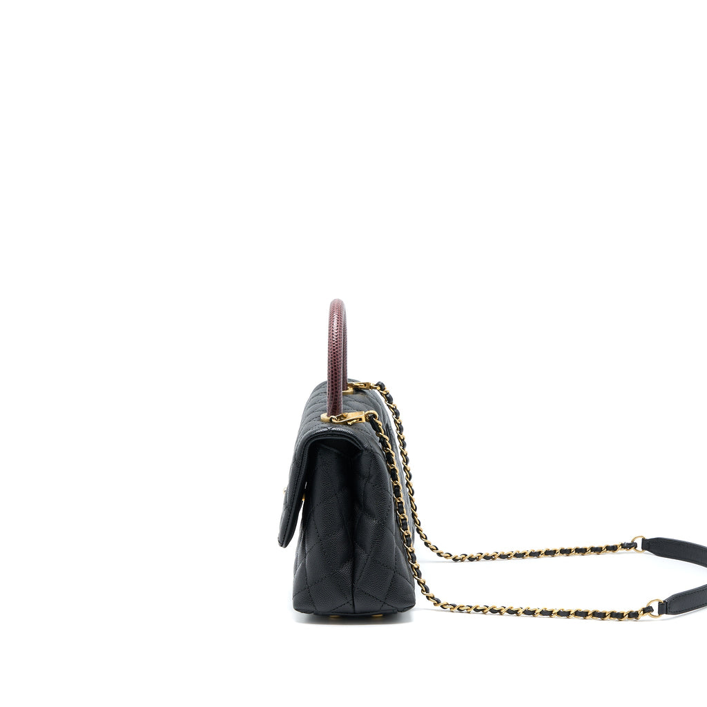 chanel-small-coco-handle-caviar-with-lizard-handle-black-ghw