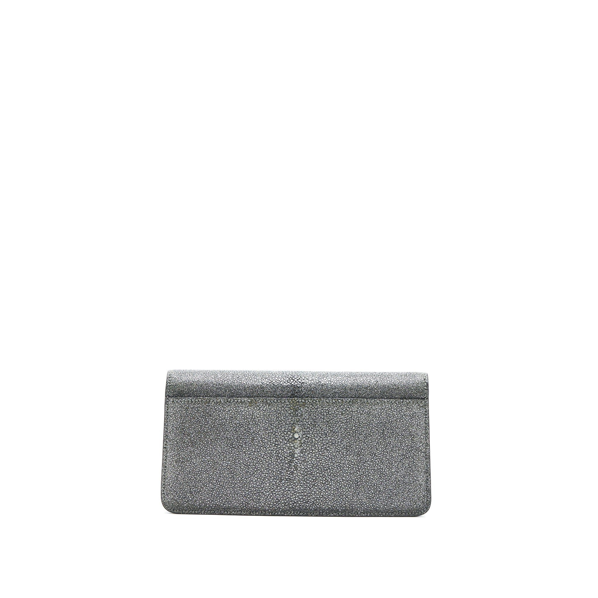 bvlgari-serpenti-forever-clutch-with-chain-stingray-leather-grey-lghw