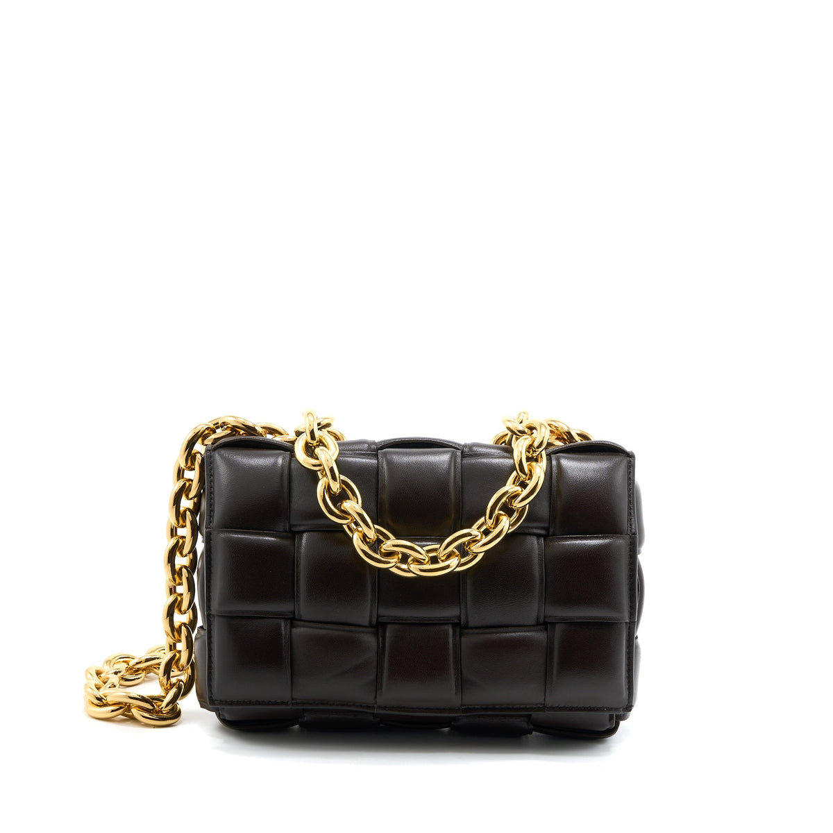 bottega-veneta-chain-cassette-bag-dark-brown-ghw